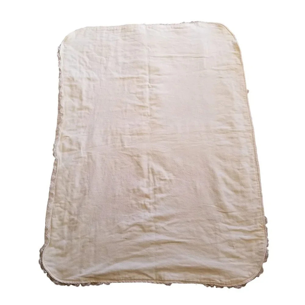 Cross Stitch Quilt Baby Blanket Comforter Crib Toddler Bed Gift Nursery Decor‎